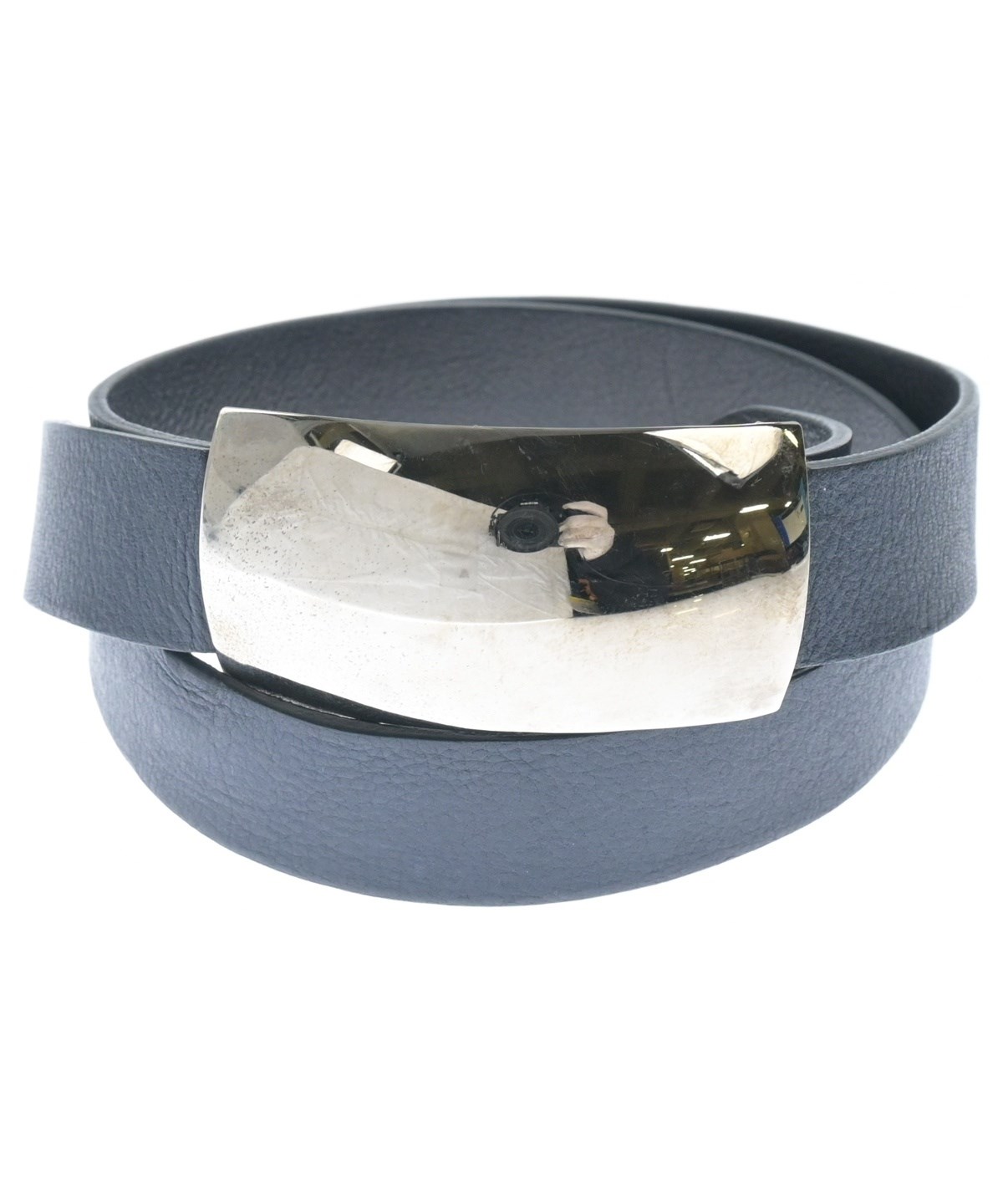 Maison Margiela（メゾンマルジェラ）ベルト 紺 サイズ:90 メンズ