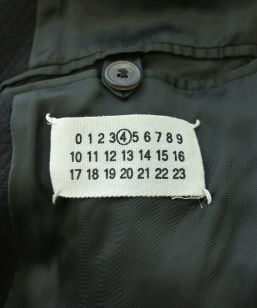 Maison Margiela（メゾンマルジェラ）チェスターコート 黒 サイズ:38(S位) レディース/2200623156018