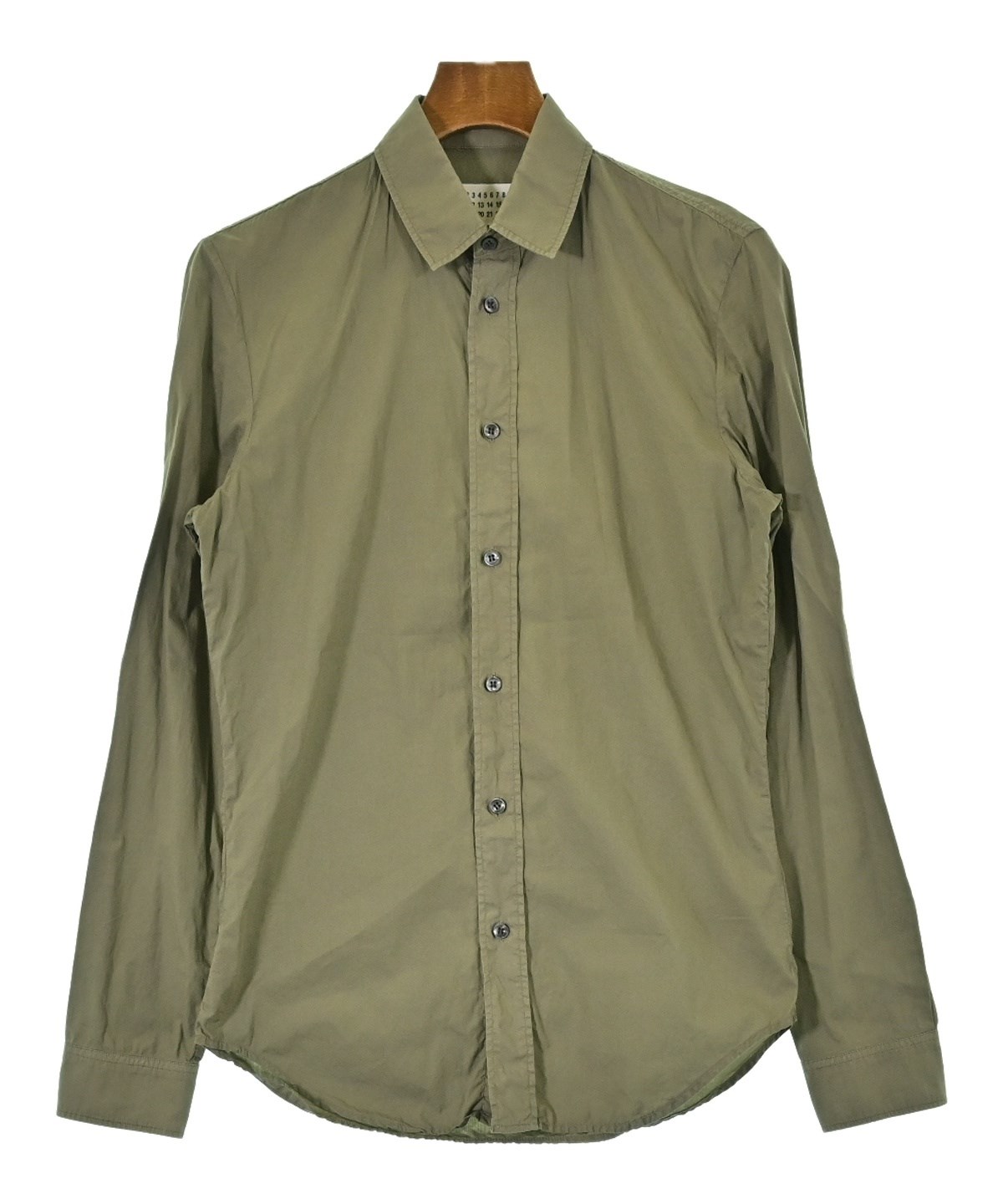 Maison Margiela（メゾンマルジェラ）カジュアルシャツ カーキ サイズ