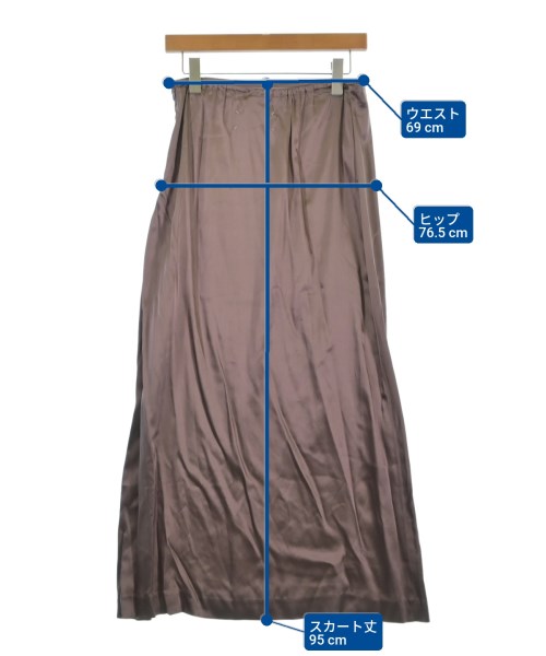 Maison Margiela（メゾンマルジェラ）ロング・マキシ丈スカート 茶 サイズ:40(M位) レディース/2200614938296