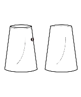 Maison Margiela（メゾンマルジェラ）ロング・マキシ丈スカート 茶 サイズ:40(M位) レディース/2200614938296