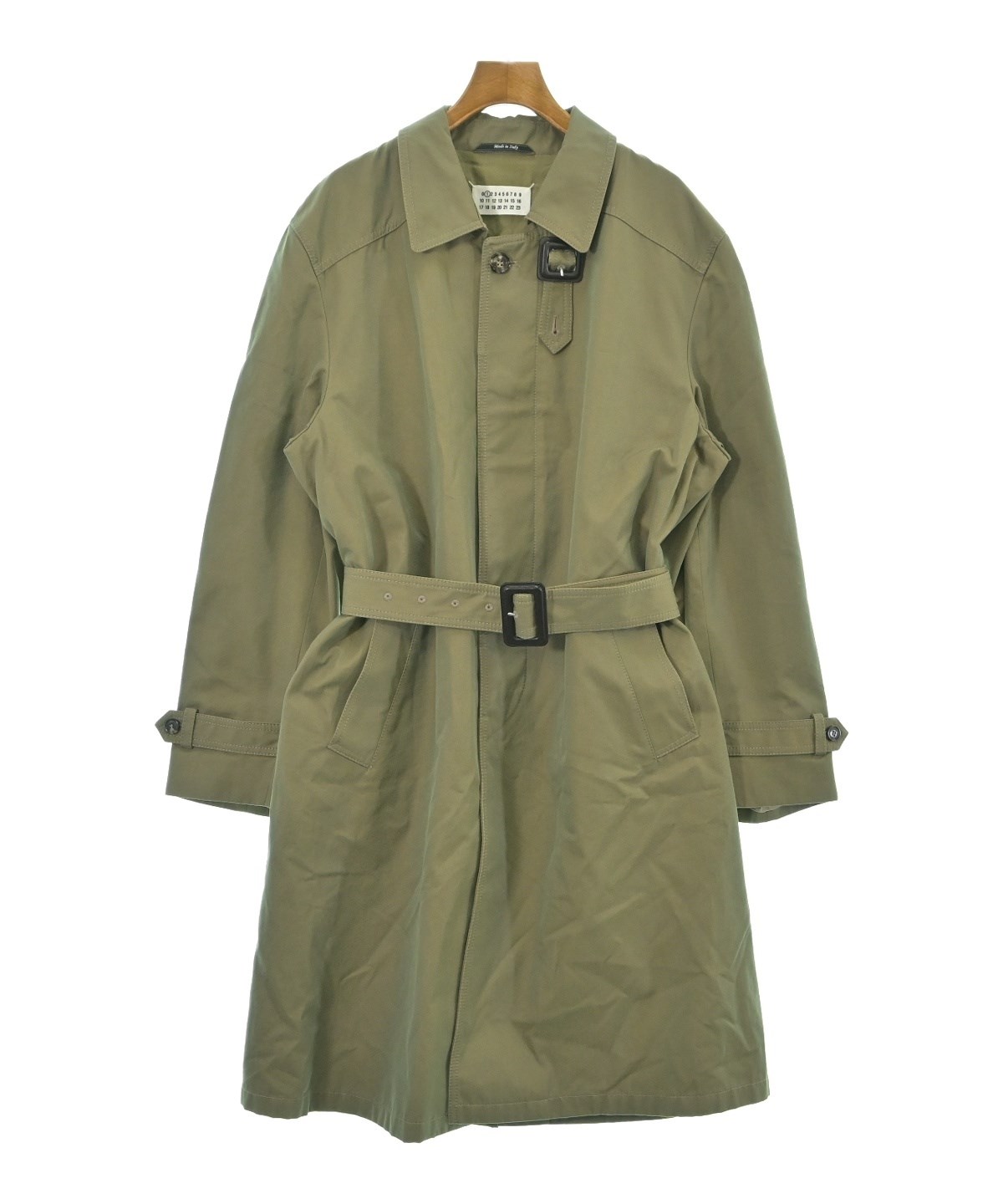 Maison Margiela（メゾンマルジェラ）ステンカラーコート カーキ