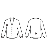 Maison Margiela（メゾンマルジェラ）カーディガン 紺 サイズ:S メンズ/2200623387016