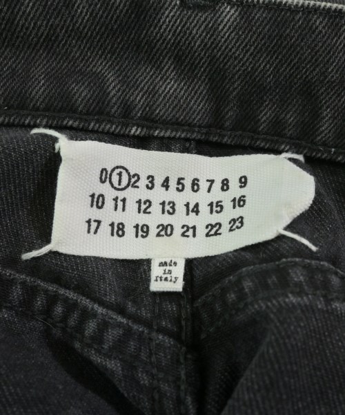 Maison Margiela（メゾンマルジェラ）デニムパンツ 黒 サイズ:36(XS位) レディース/2200623849064