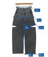 Maison Margiela（メゾンマルジェラ）デニムパンツ 黒 サイズ:36(XS位) レディース/2200623849064