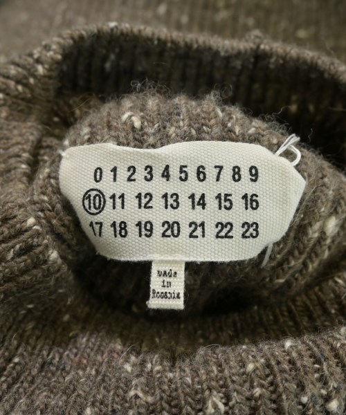 Maison Margiela（メゾンマルジェラ）ニット・セーター 茶 サイズ:M メンズ/2200623855010