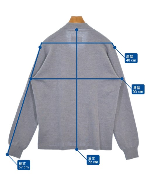 Maison Margiela（メゾンマルジェラ）カーディガン グレー サイズ:S メンズ/2200623870037