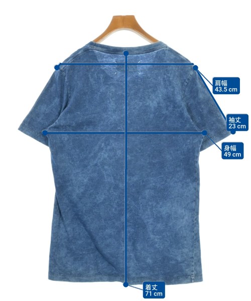 Maison Margiela（メゾンマルジェラ）Tシャツ・カットソー 青 サイズ:M メンズ/2200623870051