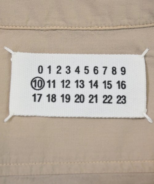 Maison Margiela（メゾンマルジェラ）カジュアルシャツ ベージュ サイズ:44(S位) メンズ/2200623878033