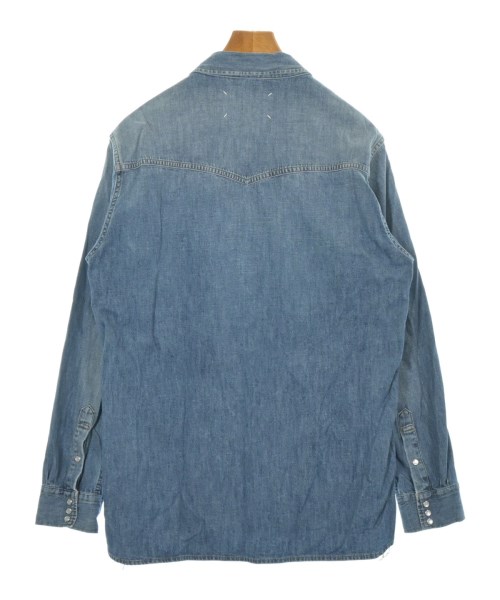 Maison Margiela（メゾンマルジェラ）カジュアルシャツ 青 サイズ:39(M位) メンズ/2200624049043