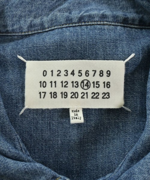 Maison Margiela（メゾンマルジェラ）カジュアルシャツ 青 サイズ:39(M位) メンズ/2200624049043