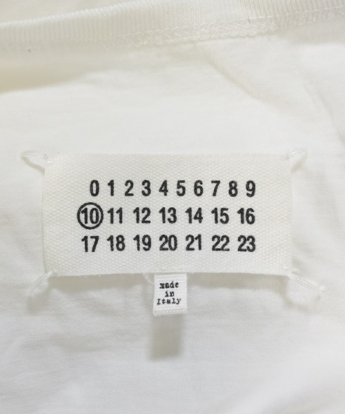 Maison Margiela（メゾンマルジェラ）Tシャツ・カットソー 白 サイズ:46(M位) メンズ/2200624049074