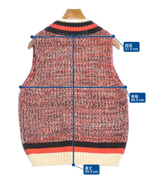 Maison Margiela（メゾンマルジェラ）ニット・セーター オレンジ サイズ:M メンズ/2200610085024