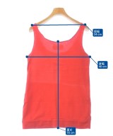 MM6（エムエムシックス）ベスト/ノースリーブ 赤 サイズ:M レディース/2200616728178