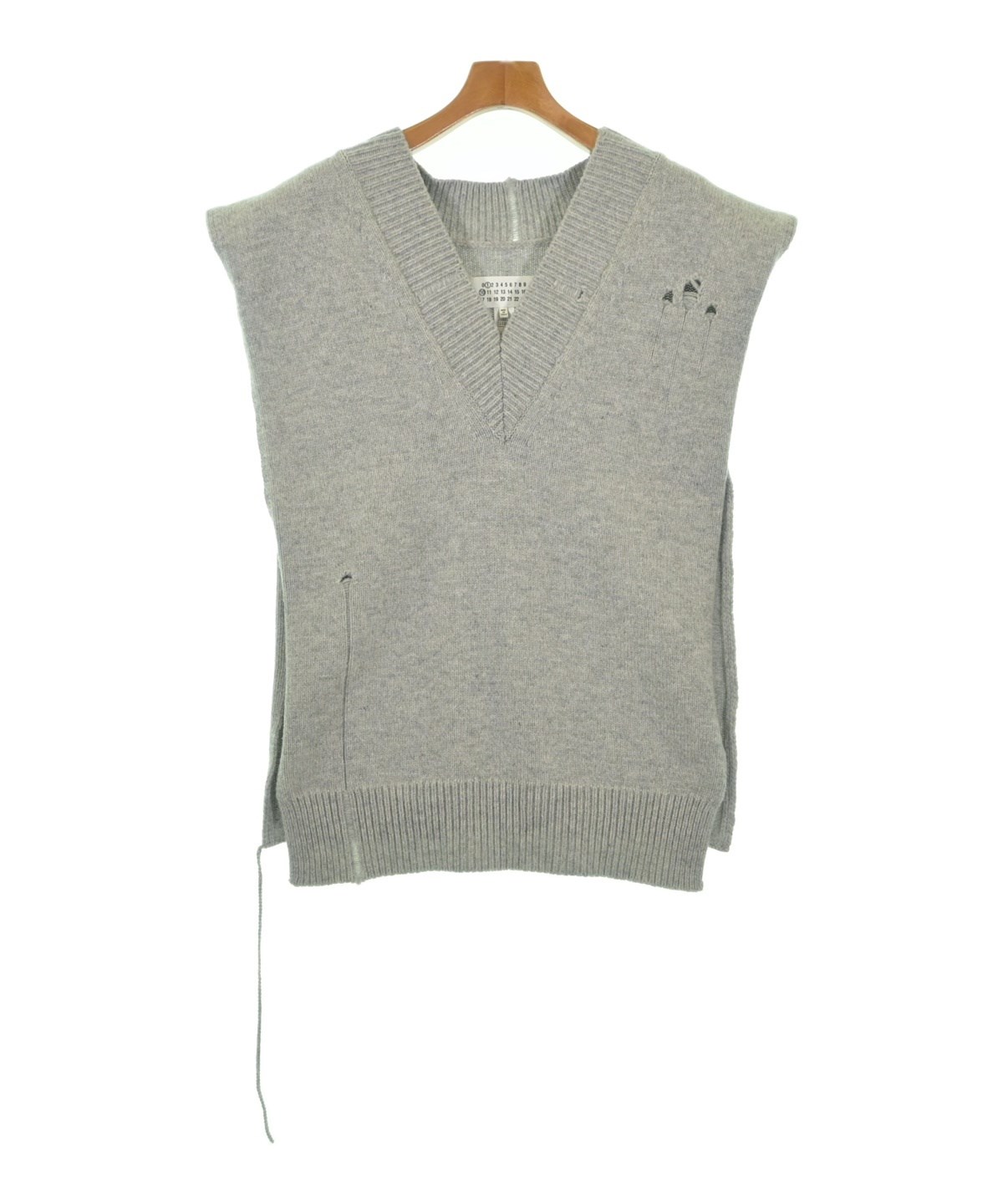 マルジェラ ベスト リネン メゾン マルジェラ MAISON MARGIELA ウールリネンタバード SI1TH0001