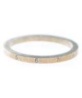 Maison Margiela（メゾンマルジェラ）リング シルバー サイズ:-(17号位) メンズ/2200625025039