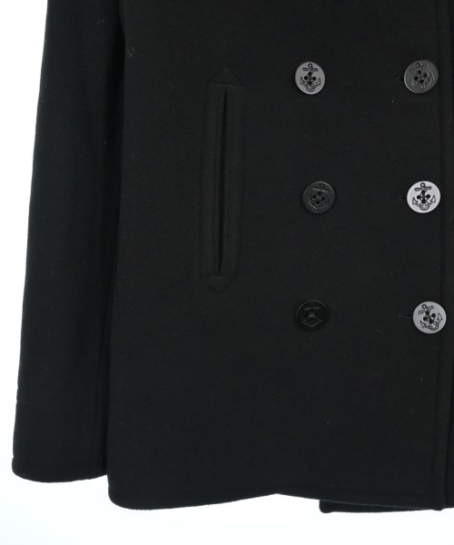 Maison Margiela（メゾンマルジェラ）ピーコート 黒 サイズ:48(L位) メンズ/2200625170012