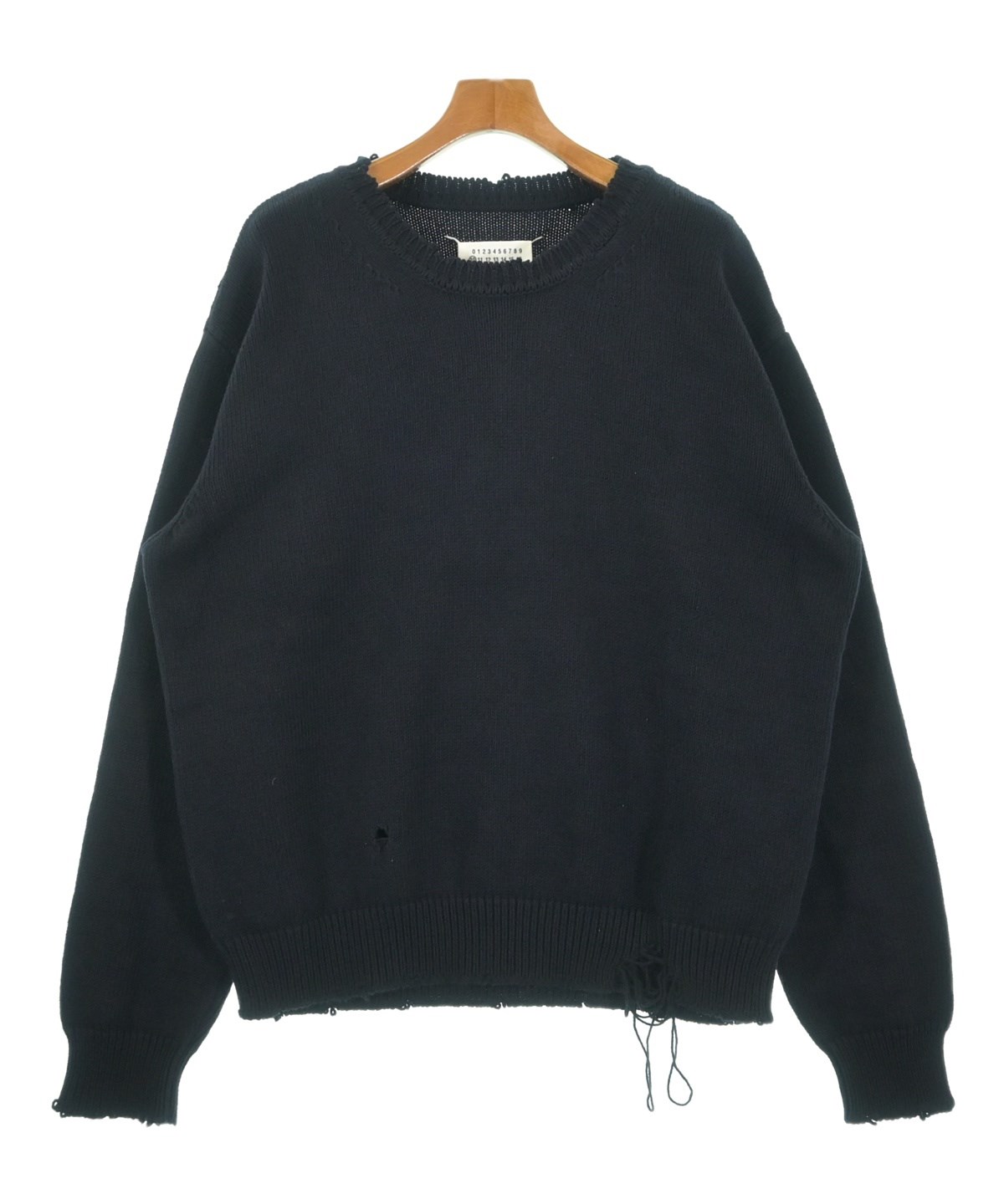 Maison Margiela（メゾンマルジェラ）ニット・セーター 紺 サイズ:L
