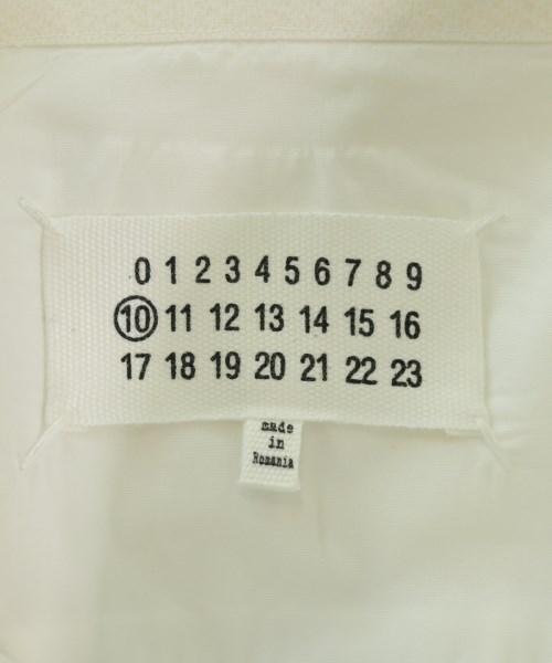 Maison Margiela（メゾンマルジェラ）カジュアルシャツ 白 サイズ:39(M位) メンズ/2200626095048