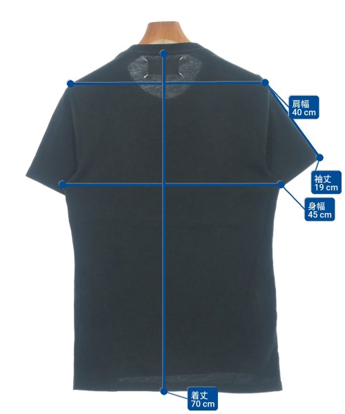 Maison Margiela（メゾンマルジェラ）Tシャツ・カットソー 黒 サイズ:44(S位) メンズ/2200624698135