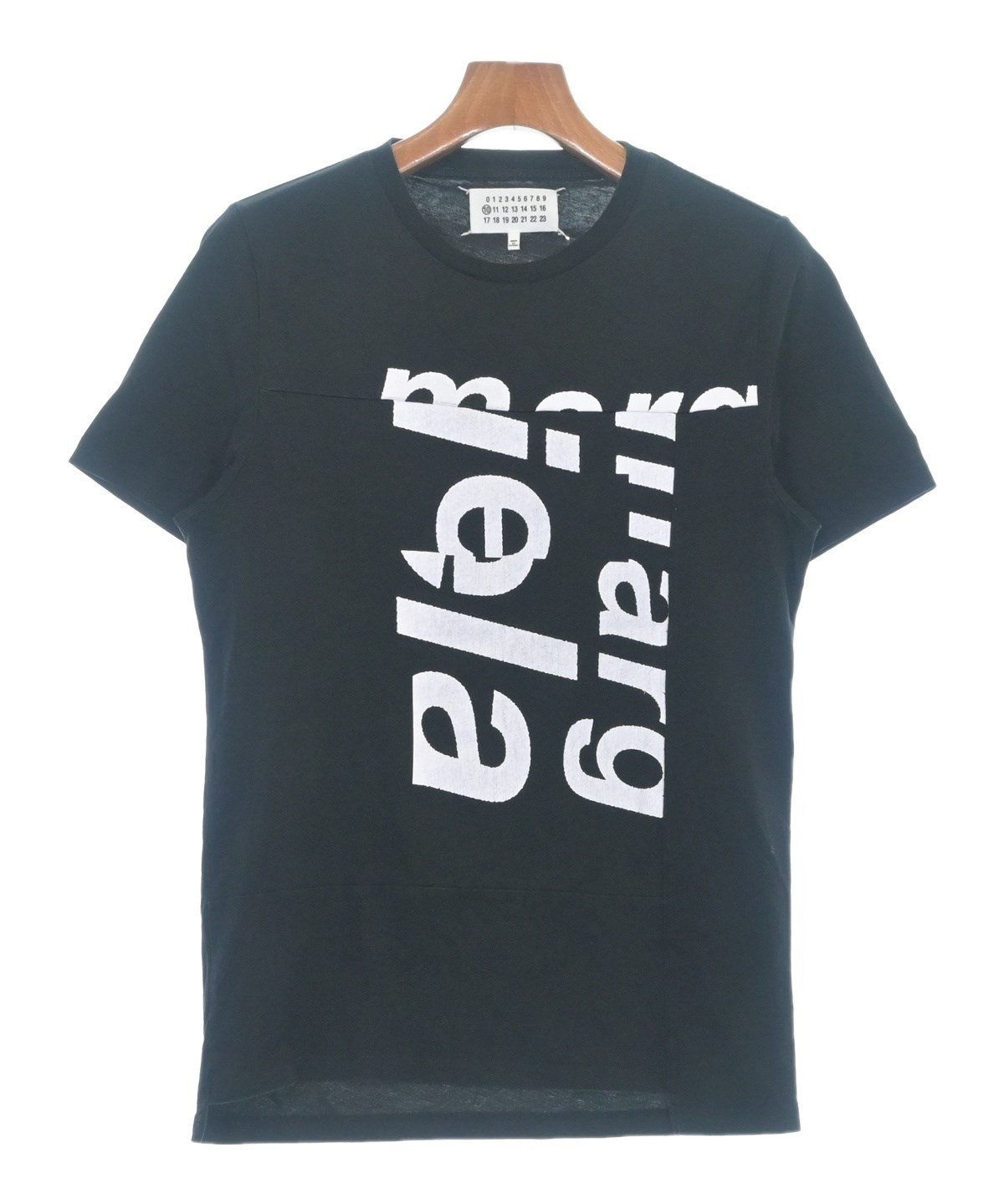 Maison Margiela クレイジーTシャツ S ブラック Maison Margiela クレイジーTシャツ S ブラック Maison Margiela