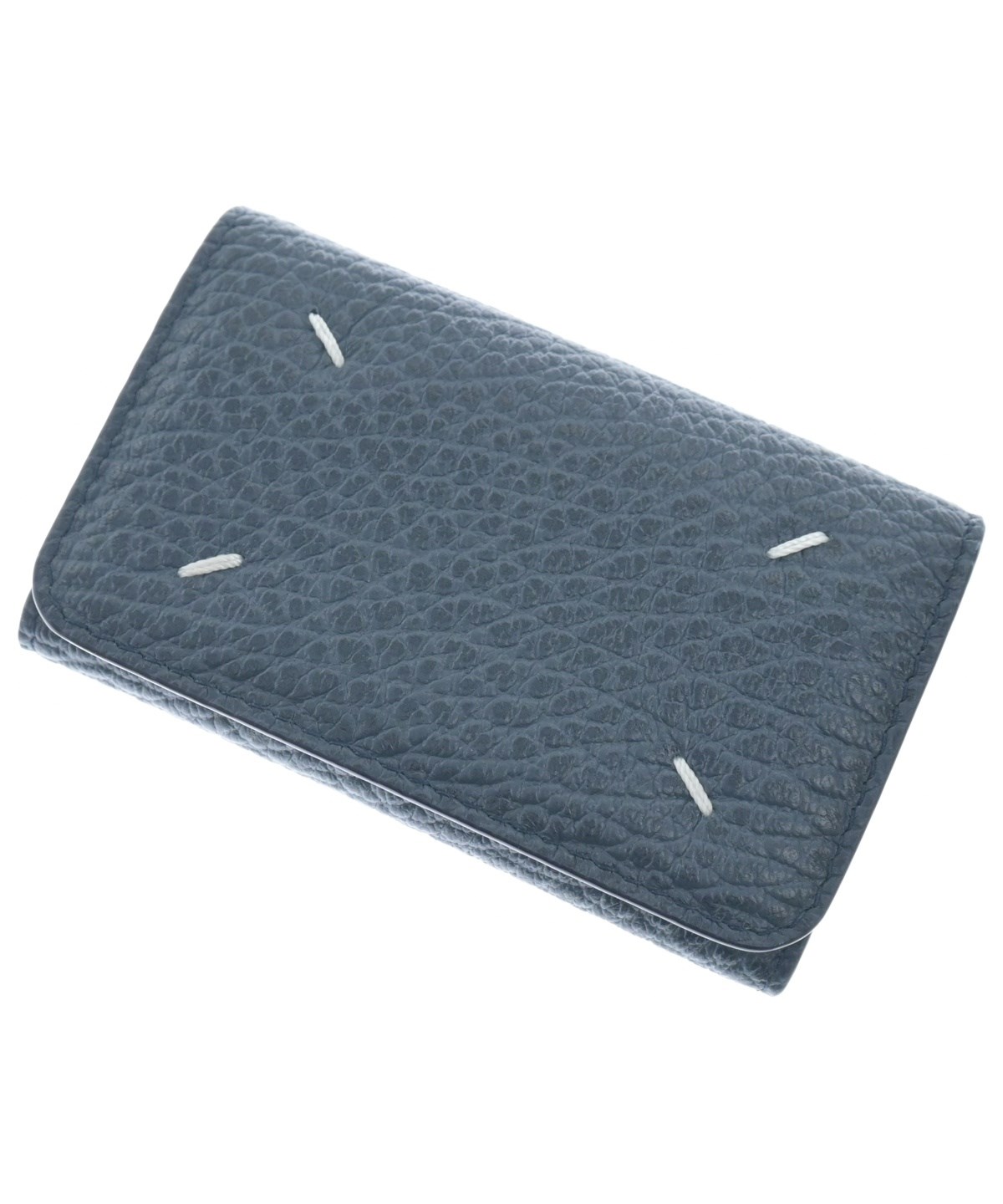 Maison Margiela 黒青 レザー キーホルダー 中古・古着通販】Maison Margiela (メゾンマルジェラ) キーリング