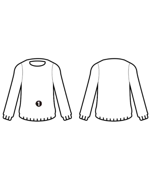 Maison Margiela（メゾンマルジェラ）ニット・セーター ベージュ サイズ:M メンズ/2200627048036