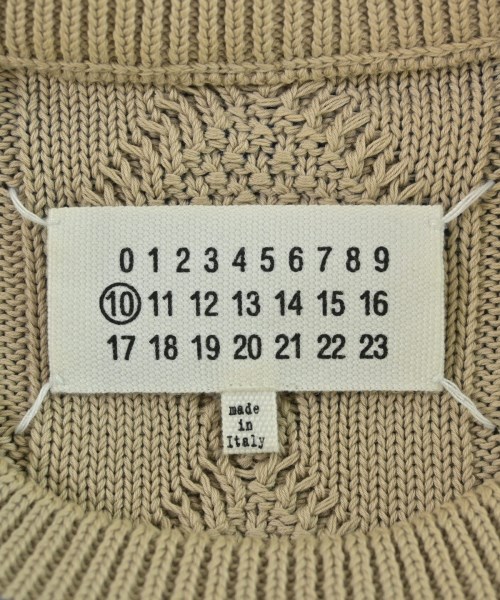 Maison Margiela（メゾンマルジェラ）ニット・セーター ベージュ サイズ:M メンズ/2200627048036