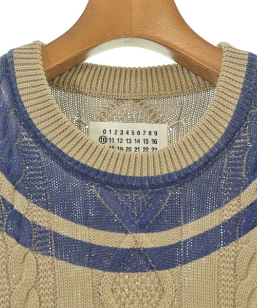 Maison Margiela（メゾンマルジェラ）ニット・セーター ベージュ サイズ:M メンズ/2200627048036
