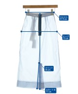 Maison Margiela（メゾンマルジェラ）ひざ丈スカート 青 サイズ:36(XS位) レディース/2200627375071