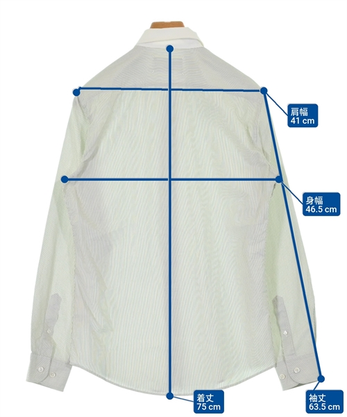 Maison Margiela（メゾンマルジェラ）カジュアルシャツ 白 サイズ:46(M位) メンズ/2200627766053