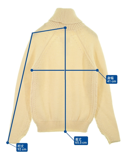 Maison Margiela（メゾンマルジェラ）ニット・セーター 白 サイズ:S メンズ/2200627792014