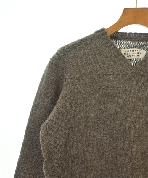 Maison Margiela（メゾンマルジェラ）ニット・セーター 茶 サイズ:M メンズ/2200628092038