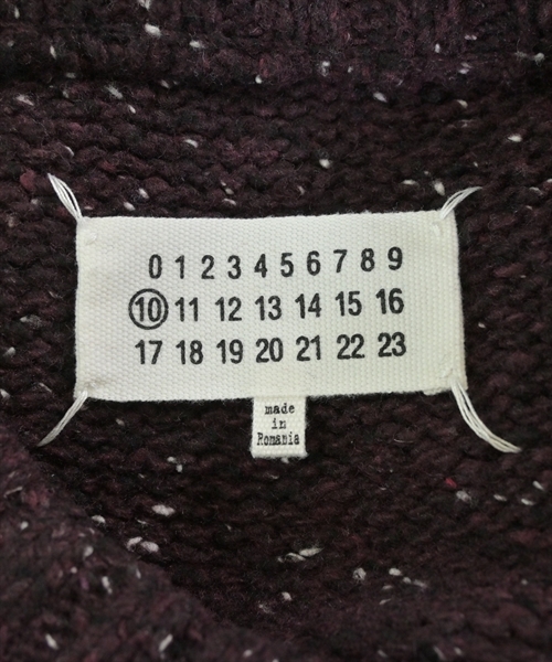 Maison Margiela（メゾンマルジェラ）ニット・セーター 紫 サイズ:S メンズ/2200628092052