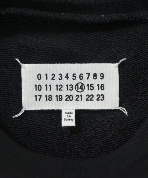 Maison Margiela（メゾンマルジェラ）スウェット 黒 サイズ:44(S位) メンズ/2200628588050