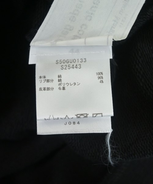 Maison Margiela（メゾンマルジェラ）スウェット 黒 サイズ:44(S位) メンズ/2200628588050
