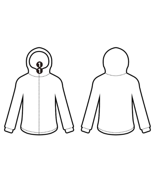 Maison Margiela（メゾンマルジェラ）パーカー 白 サイズ:46(M位) メンズ/2200629118041