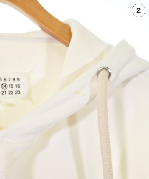 Maison Margiela（メゾンマルジェラ）パーカー 白 サイズ:46(M位) メンズ/2200629118041