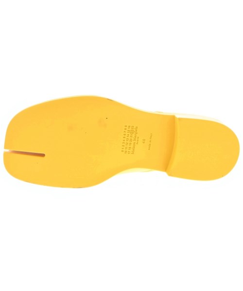 Maison Margiela（メゾンマルジェラ）レインシューズ 黄 サイズ:EU40(25cm位) メンズ/2200630647042