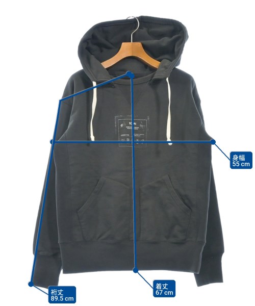 Maison Margiela（メゾンマルジェラ）パーカー 黒 サイズ:50(XL位) メンズ/2200630214077