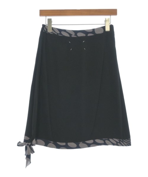 Maison Margiela（メゾンマルジェラ）ひざ丈スカート 黒 サイズ:36(XS位) レディース/2200631463016