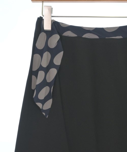 Maison Margiela（メゾンマルジェラ）ひざ丈スカート 黒 サイズ:36(XS位) レディース/2200631463016