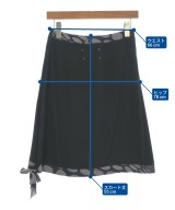 Maison Margiela（メゾンマルジェラ）ひざ丈スカート 黒 サイズ:36(XS位) レディース/2200631463016