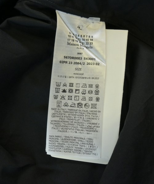 Maison Margiela（メゾンマルジェラ）カジュアルシャツ 黒 サイズ:42(L位) メンズ/2200631621010
