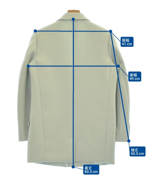 Maison Margiela（メゾンマルジェラ）カジュアルジャケット 青 サイズ:36(XS位) レディース/2200632303014