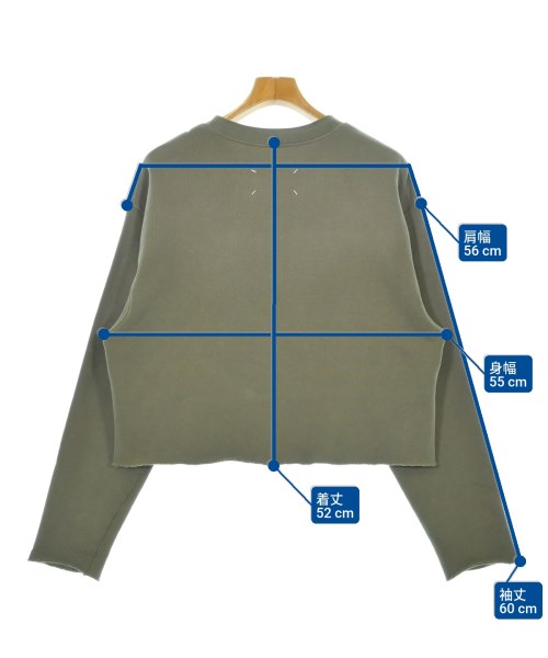 Maison Margiela（メゾンマルジェラ）スウェット カーキ サイズ:L メンズ/2200632444045