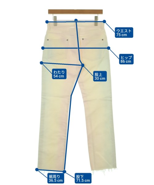 Maison Margiela（メゾンマルジェラ）その他 白 サイズ:28(S位) メンズ/2200626196042