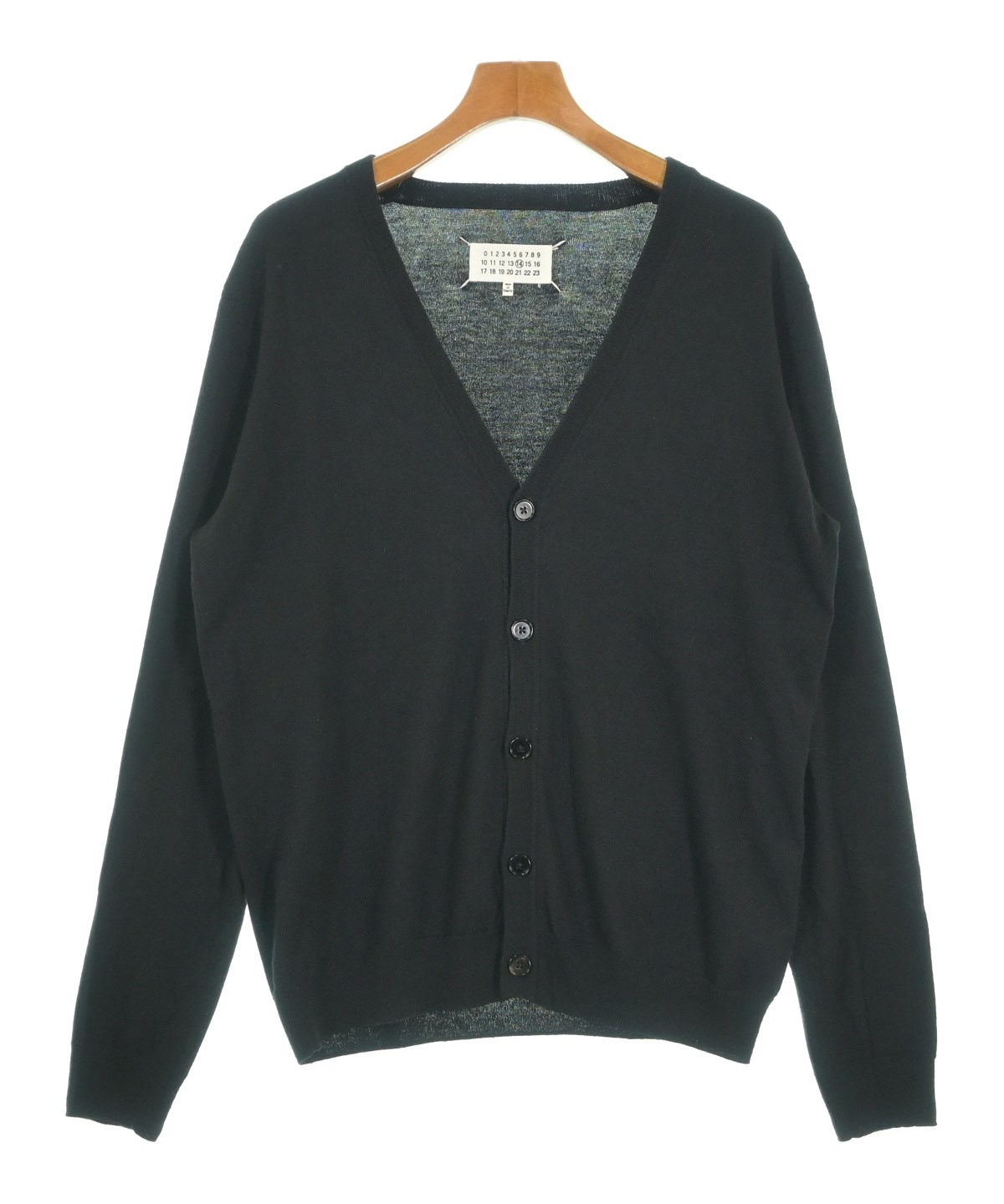 Maison Margiela（メゾンマルジェラ）カーディガン 黒 サイズ:M メンズ