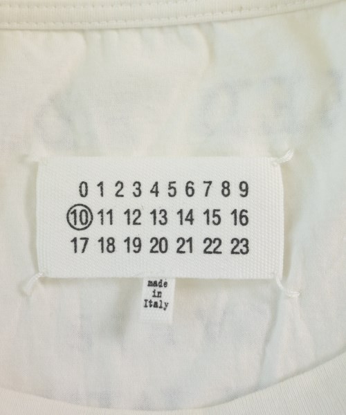 Maison Margiela（メゾンマルジェラ）Tシャツ・カットソー 白 サイズ:L メンズ/2200632800346