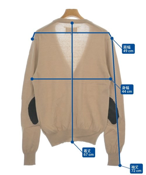 Maison Margiela（メゾンマルジェラ）カーディガン ベージュ サイズ:S メンズ/2200633305031